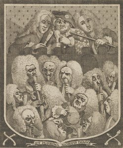 Společnost pohřebních ústavů, ca. 1800.