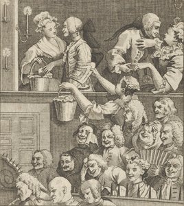 The Laughing Audience, ca. 1800.