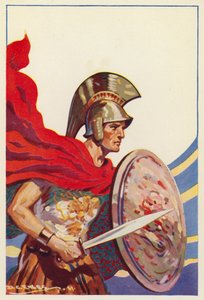 Odysseus (barevná litografie)