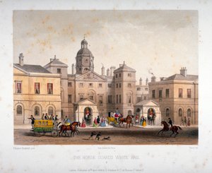 Horse Guards, Westminster, Londýn, 1854. od Deroy