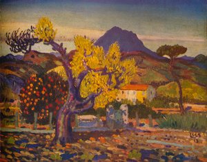 Hrušeň v květu, 1913 1932