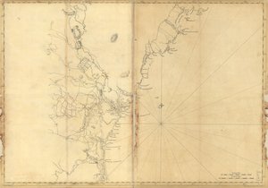 (Pobřeží Nové Anglie od Cape Elizabeth, Me. po Newburyport, Mass. LOC 77693969 od Joseph F. W. Des Barres