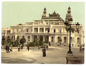 Monte Carlo Casino, Monako od Detroit Publishing Co.