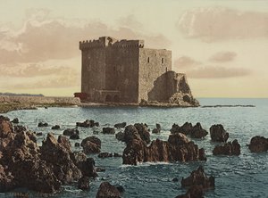 Klášter sv. Honorata v Cannes, kolem roku 1900 od Detroit Publishing Co.