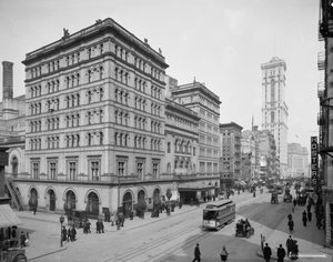 Metropolitní opera, New York City, kolem roku 1905 od Detroit Publishing Co.