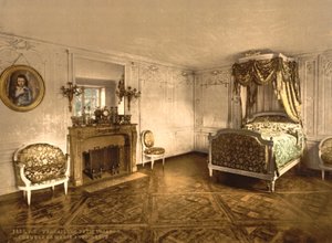 Petit Trianon, Versailles, komnata Marie Antoinetty, kolem 1890-1900