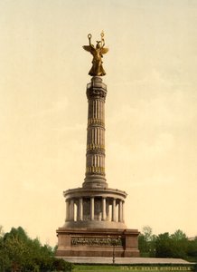 Triumfální sloup, Berlín, Německo, kolem roku 1900 od Detroit Publishing Co.