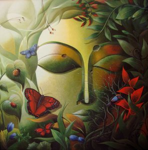 Klidná buddhovská přirozenost od Dhananjoy Mukherjee