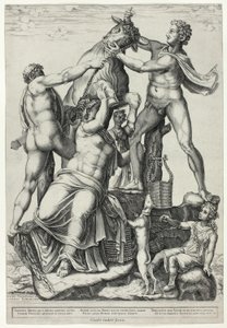 Farnese Bull s Dircem, Zethusem a Amphionem