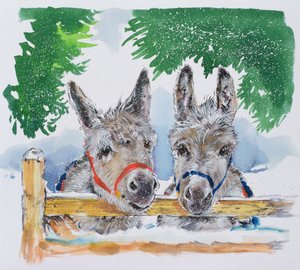 Friends in the Field, 1996 (wc)