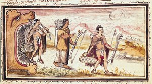 Lov, 1579 od Diego Duran