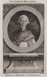 Karel III., španělský král od Diego Rodriguez de Silva y (after) Velazquez