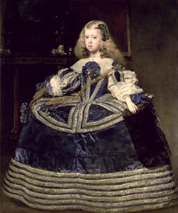 Infanta Margarita Teresa v modrých šatech od Diego Velázquez