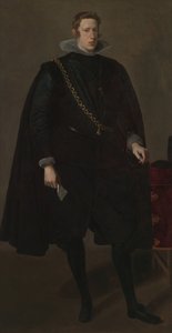 Filip IV., španělský král, kolem roku 1624 (olej na plátně) od Diego Velázquez