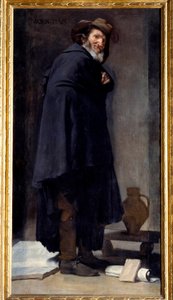Portrét Menippe (Menippe de Sinope, řecký básník a filozof cynické školy, který žil mezi 4. a 3. stoletím před naším letopočtem). Obraz Diega Rodrigueze de Silva y Velasquez (1599-1660) od Diego Velázquez