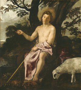 Svatý Jan Křtitel v poušti, kolem roku 1622 od Diego Velázquez