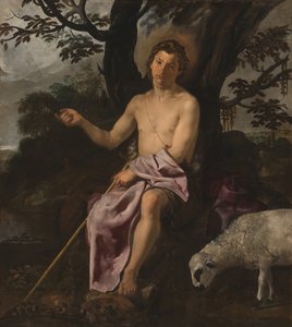 Saint John the Baptist in the Wilderness, ca. 1622. od Diego Velasquez