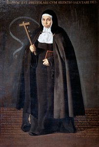 Abatyše Jeronima de la Fuente, 1620. od Diego Velázquez