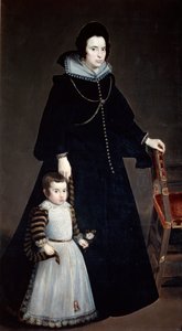 Dona Antonia Ifenarrietta a její syn, 1631 od Diego Velázquez