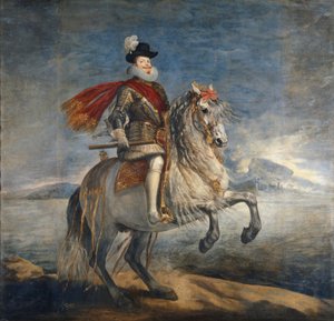 Jezdecký portrét Filipa III. (1578-1621) c.1628-35