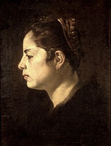 Hlava dívky od Diego Velázquez