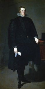 Filip IV., španělský král, c1626 od Diego Velázquez