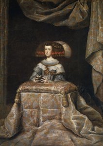 Portrét Mariany Rakouské 16341696, modlící se, c. 1655 od Diego Velázquez