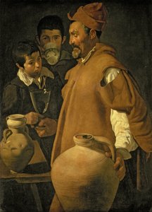 Prodejce vody ze Sevilly, kolem roku 1620 od Diego Velázquez
