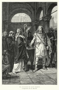The Eulogies Of Saint Martin (rytina)