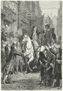 William III vjíždí do Londýna od Diogene Ulysse Napoleon Maillart