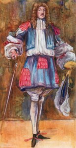 Muž doby Karla II. 1660-1685 od Dion Clayton Calthrop