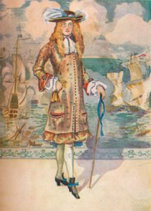 Muž doby Karla II., 1907 od Dion Clayton Calthrop