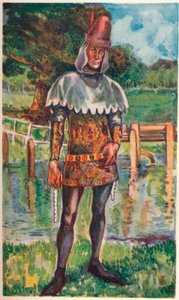 Muž doby Edwarda III., 1907 od Dion Clayton Calthrop