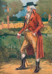 Muž doby Jiřího III., 1907 od Dion Clayton Calthrop