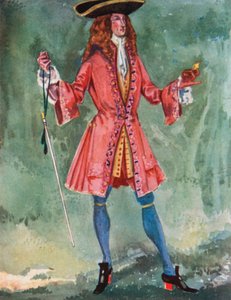 Muž doby královny Anny 1702-1714 od Dion Clayton Calthrop