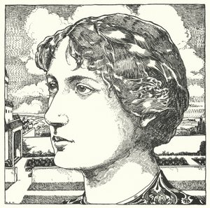 Dobrá teta (rytina) od Dion Clayton Calthrop