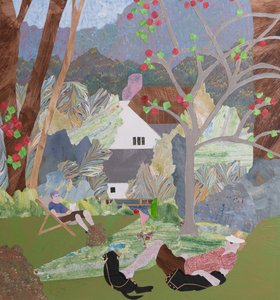 Zářijový pobyt (koláž)