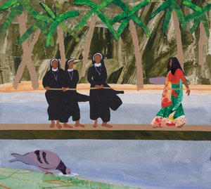 Duchovní a časové (koláž) od Dione Verulam