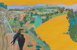 Zlatý Rýn a Wotanovi havrani, Wagnerův Prstenový cyklus, 2024 (koláž)