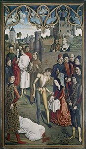 Justice of the Emperor Otto: The Execution of the Innocent Man, 1473-75 (viz také 3672) od Dirck Bouts