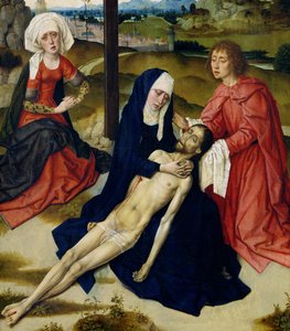 The Lamentation (detail 93895) od Dirck Bouts