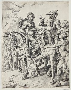 Abraham a Sára vstupují do Egypta