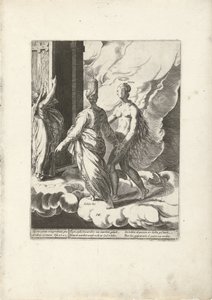 Nebe je otevřené pravé Boží církvi Triumph of Truth (název série) od Dirck Volckertsz. Coornhert