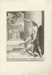 Pravda učí člověka uctívat Boha Triumph of Truth (název série) od Dirck Volckertsz. Coornhert