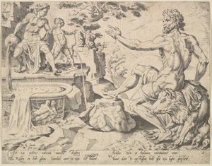 Ruben [Genesis 49:3-4], ze série Dvanáct patriarchů, 1550.