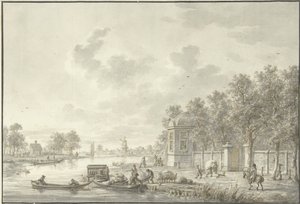 Tváří v tvář Spaarne od Dirk Langendijk