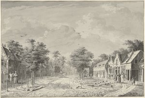 Pohled na vesnici De Bilt od Dirk Verrijk
