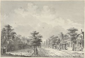 Pohled na vesnici De Bilt z Hollebeldu od Dirk Verrijk