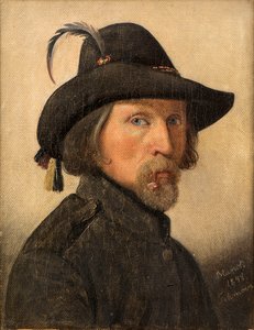 Autoportrét jako legionář, 1848.