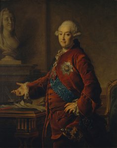 Portrét vicekancléře prince Alexandra Michajloviče Golitsyna 1723-1807, 1772